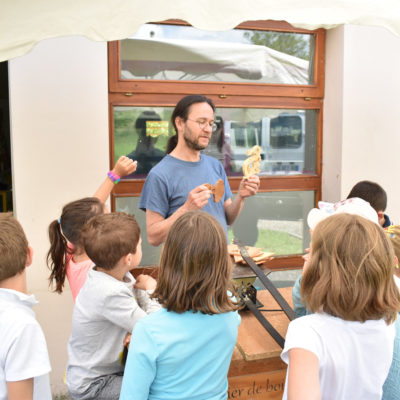 animation scolaire à la Catiche, Chantournons dans les bois