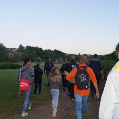 balade sensorielle au Jardin pour la Terre