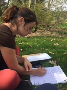 chasse aux trésors au Jardin pour la Terre à Arlanc, Puy de dôme