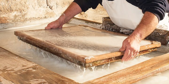 Atelier de fabrication de papier « Mets la main à la pâte »