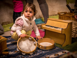 atelier musique à l'Atelier du Sardier, Puy de dôme