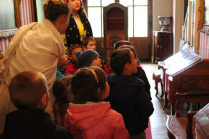 animation scolaires le château des merveilles au château d'Aulteribe